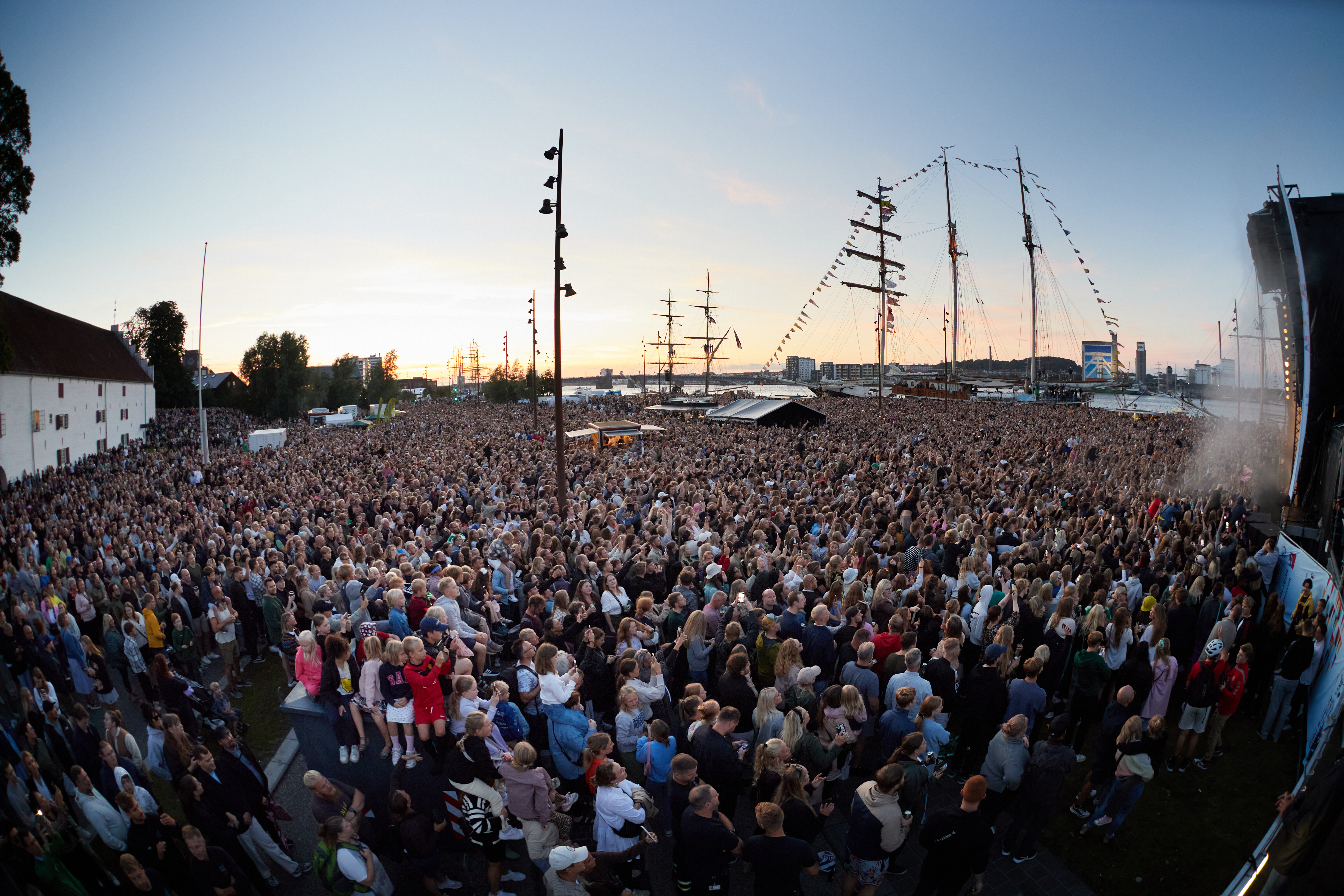 Koncert ved Tall Ships Race, Aalborg