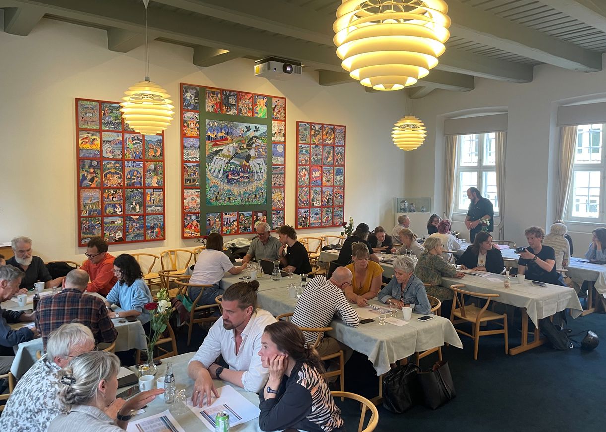 Paneldeltagerne vurderer projektforslag