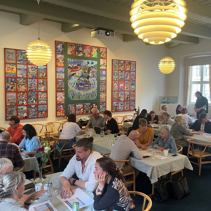 Paneldeltagerne vurderer projektforslag
